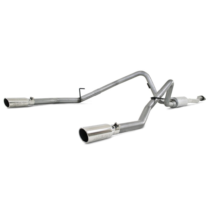 MBRP 11-12 Ford F-150 V6 Ecoboost Alum 2.5in Cat Back Système d'échappement double sortie arrière