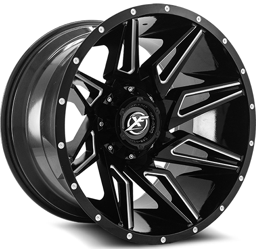 XF OFFROAD XF-218 Gloss Black Milled
