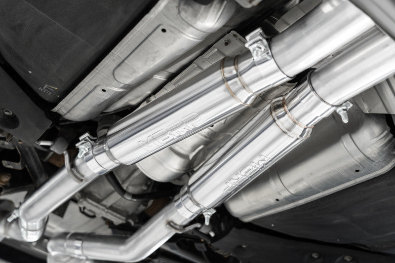 MBRP 16-22 Infiniti Q50 3.0L RWD/AWD 3 pouces Cat-Back Double Split Arrière Street Version T304