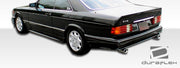 1981-1991 Mercedes S Class W126 2DR Duraflex AMG Look Body Kit (euro spec) - 6 Piece - Includes AMG Look Front Bumper Cover (107525) AMG Look Side Skirts Rocker Panels (102238) AMG Look Rear Bumper Cover (102239)