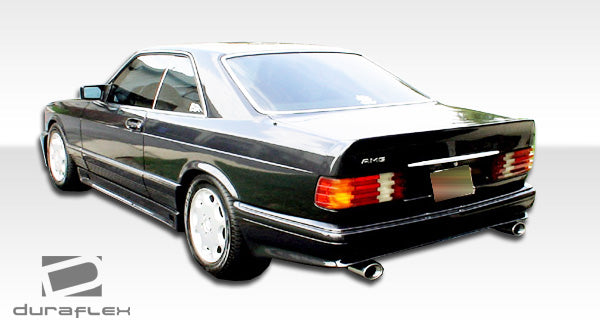 1981-1991 Mercedes S Class W126 2DR Duraflex AMG Look Side Skirts Rocker Panels - 4 Piece