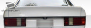 1981-1991 Mercedes S Class W126 AMG Look Wing Trunk Lid Spoiler - 3 Piece