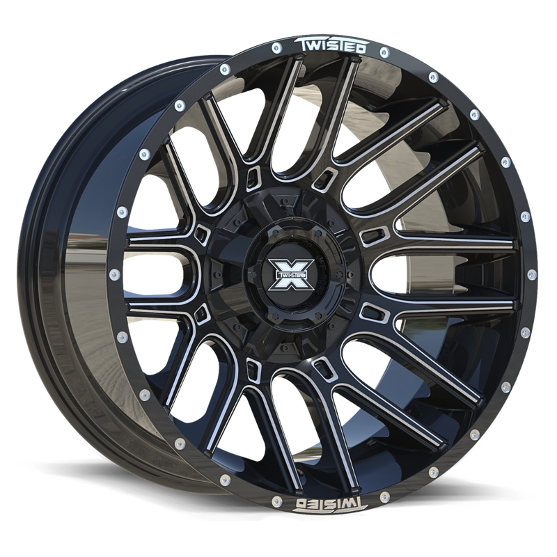 TWISTED OFF-ROAD TW3 Gloss Black Milled