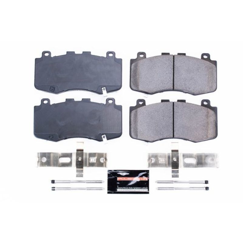 Plaquettes de frein avant de sport Z23 Evolution Power Stop pour Jeep Grand Cherokee 18-19 avec visserie