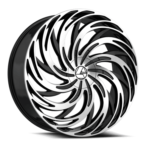 AZARA AZA-531BM Gloss Black Machined