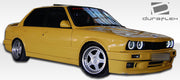1984-1991 BMW 3 Series E30 Duraflex 1M Look Body Kit - 4 Piece - Includes 1M Look Front Bumper Cover (109319) M-Tech Side Skirt Rocker Panels (105046) M-Tech Rear Bumper Cover (105324)