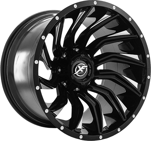 XF OFFROAD XF-224 Gloss Black Milled