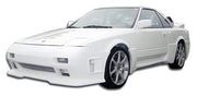 1985-1989 Toyota MR2 Duraflex F-1 Body Kit - 4 Piece - Includes F-1 Front Bumper Cover (100702) F-1 Rear Bumper Cover (100703) F-1 Side Skirts Rocker Panels (100704)