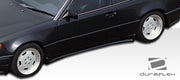 1986-1995 Mercedes E Class W124 2DR Duraflex AMG Look Side Skirts Rocker Panels - 2 Piece