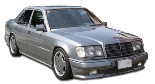 1986-1995 Mercedes E Class W124 Duraflex AMG Style Body Kit - 4 Piece - Includes AMG Style Front Bumper Cover (105060) AMG Style Rear Bumper Cover (105063) AMG Style Side Skirts Rocker Panels (105061)