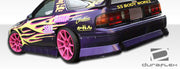 1986-1991 Mazda RX-7 Duraflex B-Sport Body Kit - 4 Piece - Includes B-Sport Front Bumper Cover (104231) B-Sport Rear Bumper Cover (104233) B-Sport Side Skirts Rocker Panels (104232)