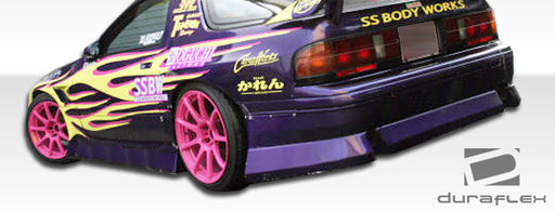 1986-1991 Mazda RX-7 Duraflex B-Sport Body Kit - 4 Piece - Includes B-Sport Front Bumper Cover (104231) B-Sport Rear Bumper Cover (104233) B-Sport Side Skirts Rocker Panels (104232)
