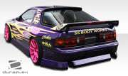 1986-1991 Mazda RX-7 Duraflex B-Sport Side Skirts Rocker Panels - 2 Piece