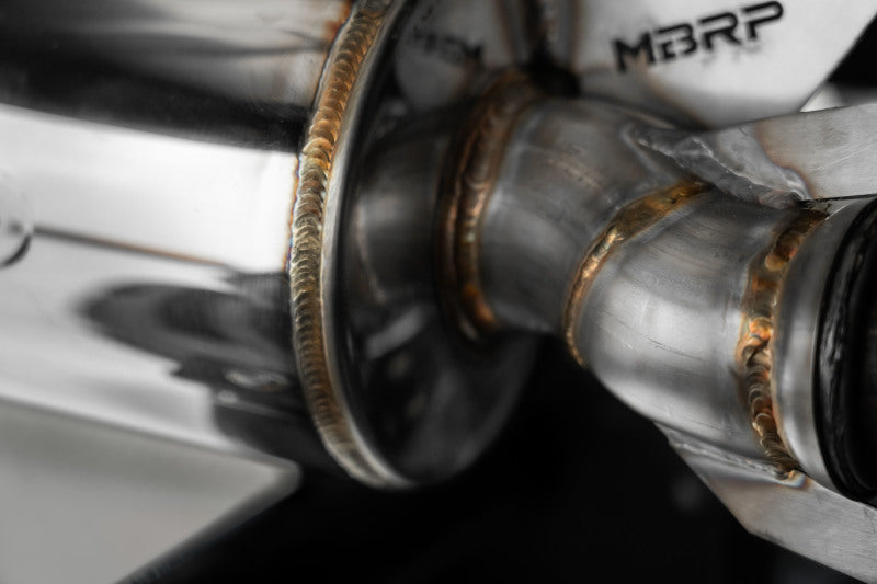 MBRP Échappement Performance Series Slip-On unique de 5 po pour Polaris Hawkeye 325/Sportsman ETX 2015