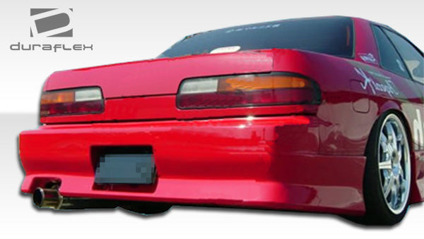 1989-1994 Nissan 240SX S13 2DR Duraflex V-Speed Rear Bumper Cover - 1 Piece