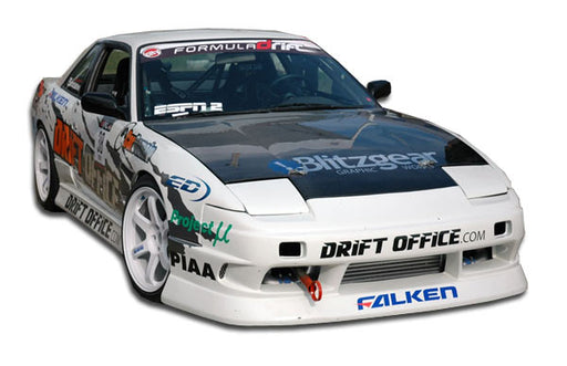 1989-1994 Nissan 240SX S13 HB Duraflex B-Sport Body Kit - 4 Piece - Includes B-Sport Front Bumper Cover (103540) B-Sport Rear Bumper Cover (109982) B-Sport Side Skirts Rocker Panels (103541)