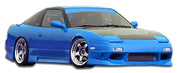 1989-1994 Nissan 240SX S13 2DR Duraflex GP-1 Body Kit - 4 Piece - Includes GP-1 Front Bumper Cover (100862) GP-1 Rear Bumper Cover (100850) GP-1 Side Skirts Rocker Panels (100861)