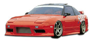 1989-1994 Nissan 240SX S13 HB M-1 Body Kit - 4 Piece - Includes M-1 Sport Front Bumper Cover (100868) M-1 Sport Rear Bumper Cover (100869) M-1 Sport Side Skirts Rocker Panels (100870)