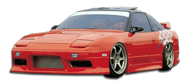 1989-1994 Nissan 240SX S13 HB M-1 Body Kit - 4 Piece - Includes M-1 Sport Front Bumper Cover (100868) M-1 Sport Rear Bumper Cover (100869) M-1 Sport Side Skirts Rocker Panels (100870)