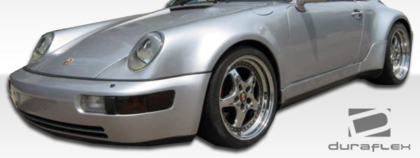 1989-1994 Porsche 964 Duraflex Turbo Look Front Bumper Cover - 1 Piece