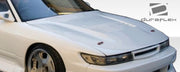 1989-1994 Nissan Silvia S13 Duraflex D-1 Hood - 1 Piece