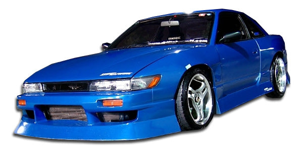 1989-1994 Nissan 240SX S13 Silvia S13 Conversion Type U Kit - 4 Piece - Includes S13 Conversion Type U Front Bumper Cover (104589)S13 Conversion M-1 Sport Fenders (100877) S13 Conversion M-1 Sport Hood (102203)