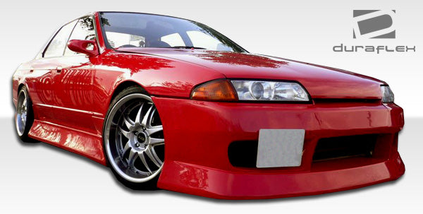 1989-1994 Nissan Skyline R32 4DR Duraflex B-Sport Body Kit - 4 Piece - Includes B-Sport Front Bumper Cover (104591) B-Sport Rear Bumper Cover (104593)and B-Sport Side Skirts Rocker Panels (104592)