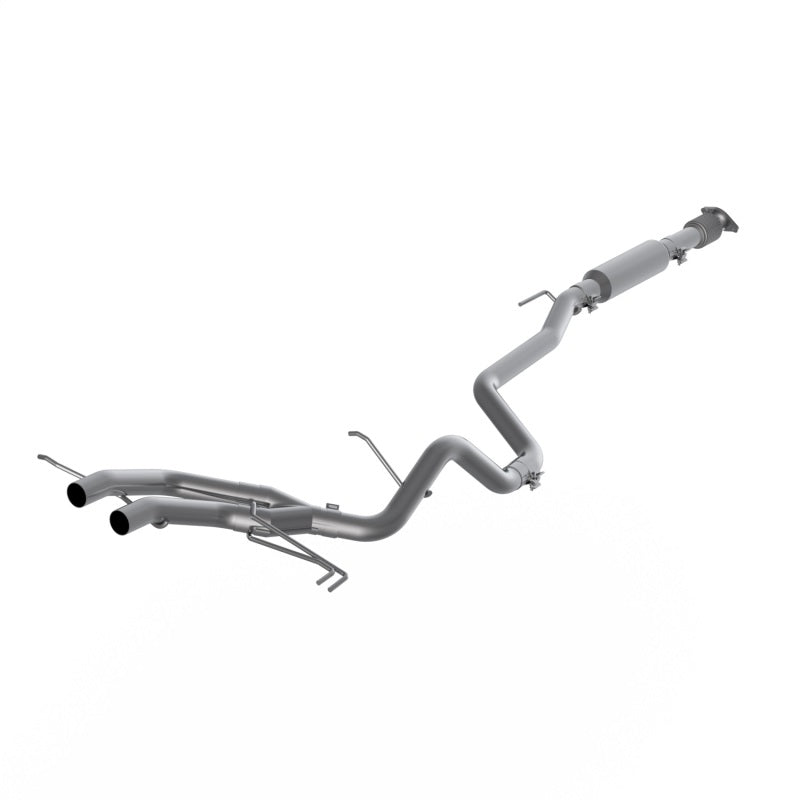 MBRP 13-18 Hyundai Veloster Turbo 2-1/2in Cat Back Double sortie - T304