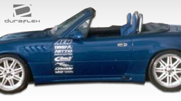 1990-1997 Mazda Miata Duraflex RE Body Kit - 4 Piece - Includes RE Front Bumper Cover (100960) Wizdom Rear Bumper Cover (100965) Wizdom Side Skirts Rocker Panels (100966)