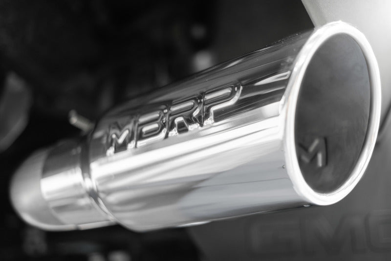 MBRP 15-20 GM Tahoe/Suburban/Yukon/Yukon XL/Escalade Acier aluminisé 3po. Dos de chat-un seul côté