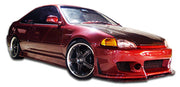 1992-1995 Honda Civic 2DR / 4DR Duraflex B-2 Body Kit - 4 Piece - Includes B-2 Front Bumper Cover (101113) B-2 Side Skirts Rocker Panels (105542) B-2 Rear Bumper Cover (105543)