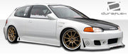 1992-1995 Honda Civic 2DR / 4DR Duraflex B-2 Body Kit - 4 Piece - Includes B-2 Front Bumper Cover (101113) B-2 Side Skirts Rocker Panels (105542) B-2 Rear Bumper Cover (105543)
