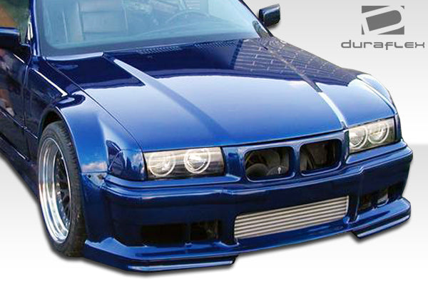 1992-1998 BMW 3 Series M3 E36 2DR Duraflex GT500 Wide Body Front Fenders - 2 Piece