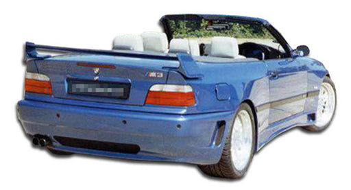 1992-1998 BMW 3 Series M3 E36 2DR Duraflex Type Z Wide Body Rear Bumper Cover - 1 Piece (S)