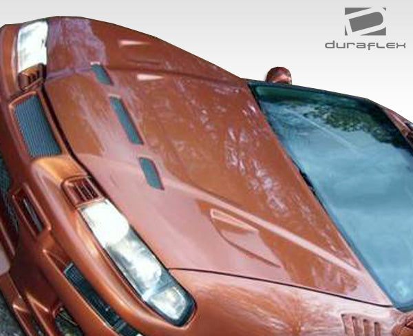 1992-1996 Honda Prelude Duraflex Predator Hood - 1 Piece