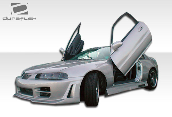 1992-1996 Honda Prelude Duraflex Spyder Side Skirts Rocker Panels - 2 Piece