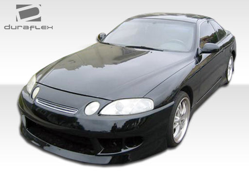 1992-2000 Lexus SC Series SC300 SC400 Duraflex V-Speed Body Kit - 4 Piece - Includes V-Speed Front Bumper Cover (101183) V-Speed Rear Lip Under Spoiler Air Dam (101184) V-Speed Side Skirts Rocker Panels (101185)