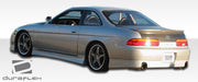 1992-2000 Lexus SC Series SC300 SC400 Duraflex V-Speed Rear Lip Under Spoiler Air Dam - 1 Piece