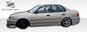 1993-1997 Toyota Corolla Geo Prizm Duraflex Bomber Front Bumper Cover - 1 Piece