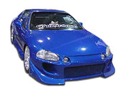 1993-1997 Honda Del Sol Duraflex Blits Body Kit - 4 Piece - Includes Blits Front Bumper Cover (101249) Xtreme Rear Bumper Cover (101250) Aggressive Side Skirts Rocker Panels (101245)