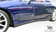 1993-1997 Honda Del Sol Duraflex Type M Side Skirts Rocker Panels - 2 Piece