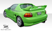 1993-1997 Honda Del Sol Duraflex R34 Body Kit - 4 Piece - Includes R34 Front Bumper Cover (101254) Type M Rear Lip Under Spoiler Air Dam (101252) Type M Side Skirts Rocker Panels (101253)