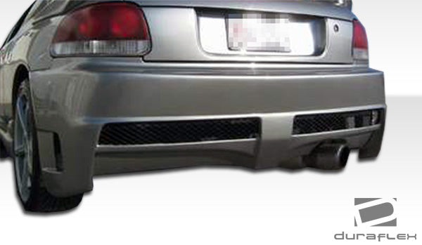 1993-1997 Honda Del Sol Duraflex Blits Body Kit - 4 Piece - Includes Blits Front Bumper Cover (101249) Xtreme Rear Bumper Cover (101250) Aggressive Side Skirts Rocker Panels (101245)