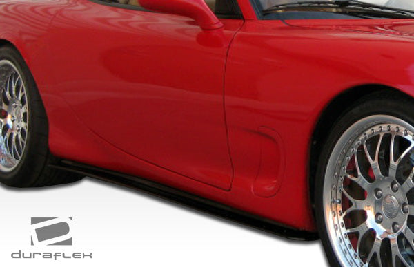 1993-1997 Mazda RX-7 Duraflex Type F Side Skirts Rocker Panels - 2 Piece