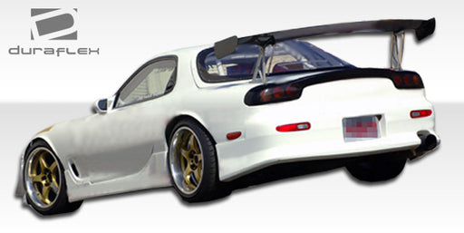 1993-1997 Mazda RX-7 Duraflex V-Speed Body Kit - 4 Piece - Includes V-Speed Front Bumper Cover (101302) V-Speed Rear Bumper Cover (101303) V-Speed Side Skirts Rocker Panels (101304)