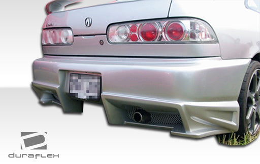 1998-2001 Acura Integra 2DR Duraflex Bomber Body Kit - 4 Piece - Includes Bomber Front Bumper Cover (101933) Bomber Rear Bumper Cover (101370) Bomber Side Skirts Rocker Panels (101371)