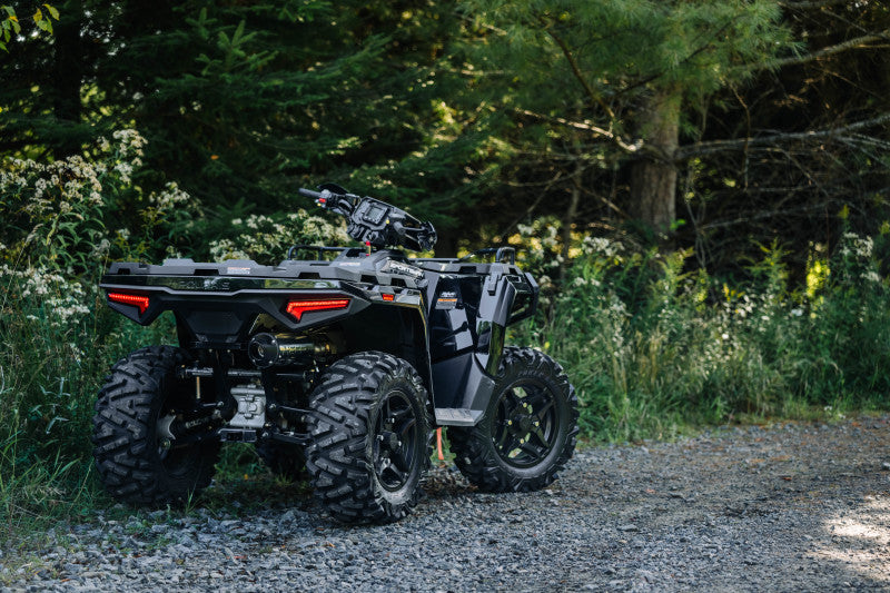 MBRP Échappement Performance Series Slip-On unique de 5 po pour Polaris Hawkeye 325/Sportsman ETX 2015