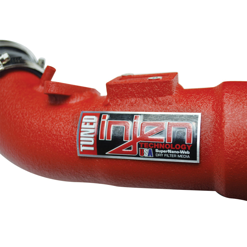 Admission d'air court Injen 17-19 Honda Civic Type R 2.0T rouge froissé