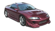 1997-1999 Mitsubishi Eclipse Eagle Talon Duraflex Blits Body Kit - 4 Piece - Includes Blits Front Bumper Cover (101873) Blits Rear Bumper Cover (101874) Blits Side Skirts Rocker Panels (101599)