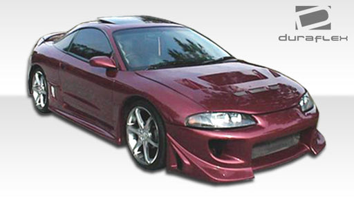 1997-1999 Mitsubishi Eclipse Eagle Talon Duraflex Blits Body Kit - 4 Piece - Includes Blits Front Bumper Cover (101873) Blits Rear Bumper Cover (101874) Blits Side Skirts Rocker Panels (101599)